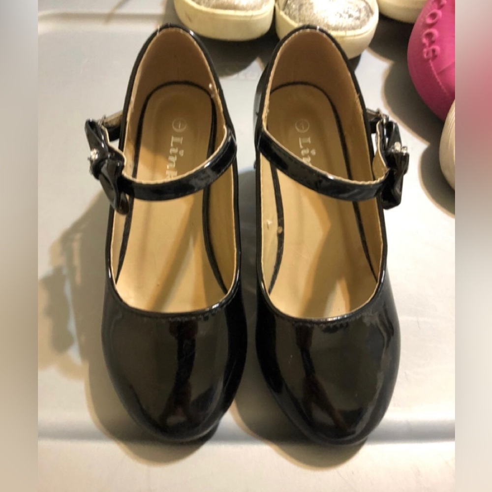 GIRLS LINK DRESS SHOES